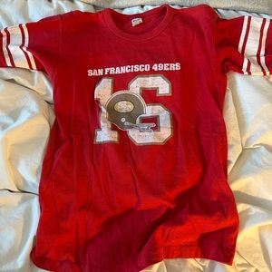Vintage 49ers T shirt Joe Montana
